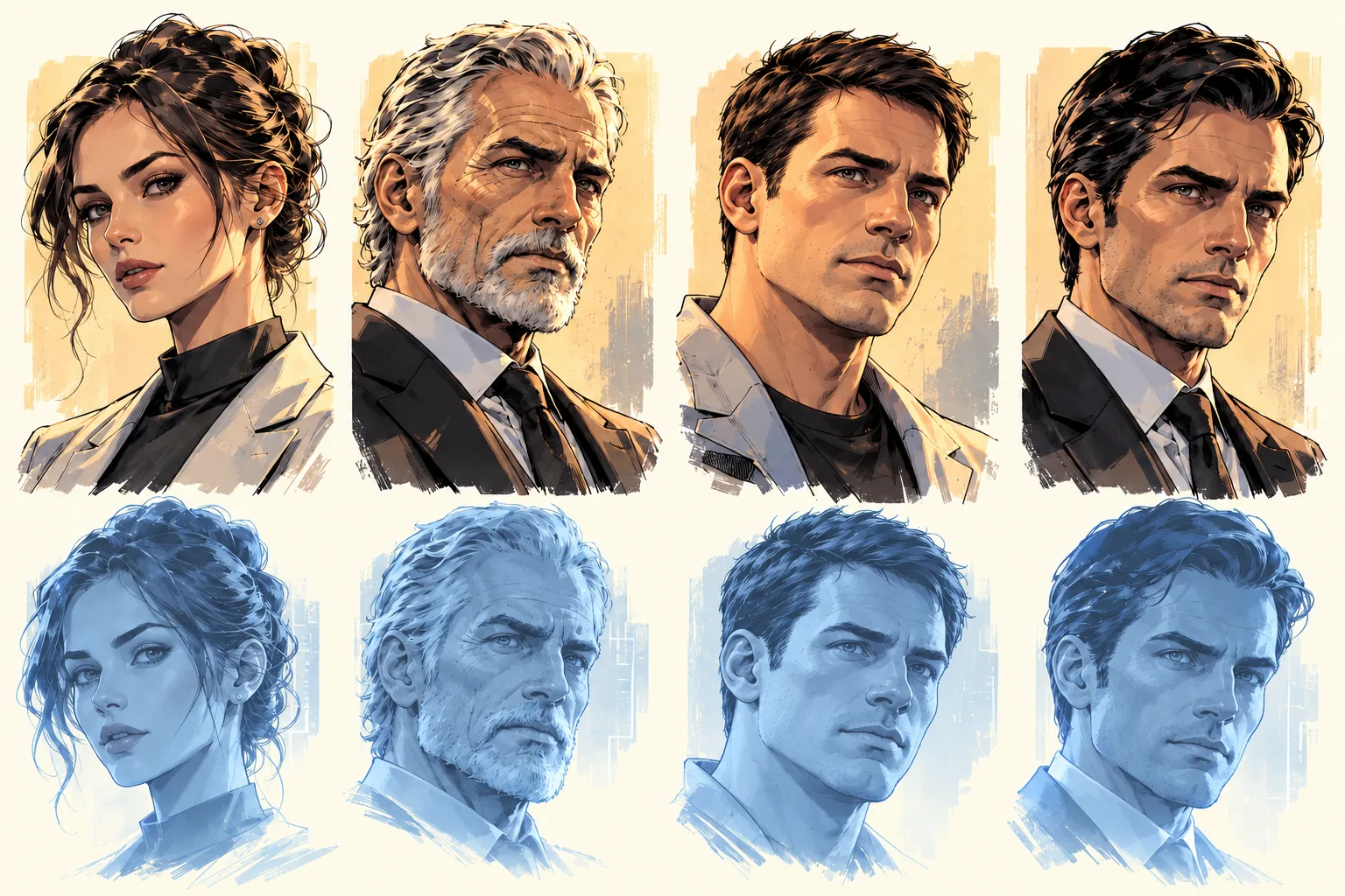 One agent, many avatars