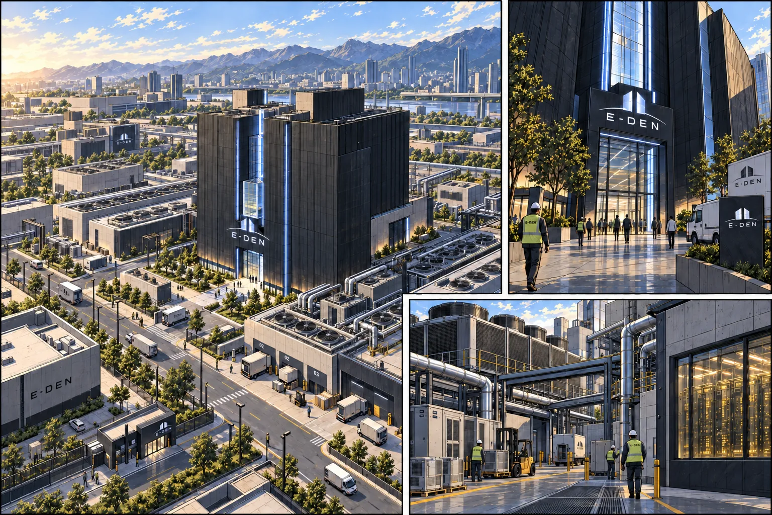 E-DEN: compute centre