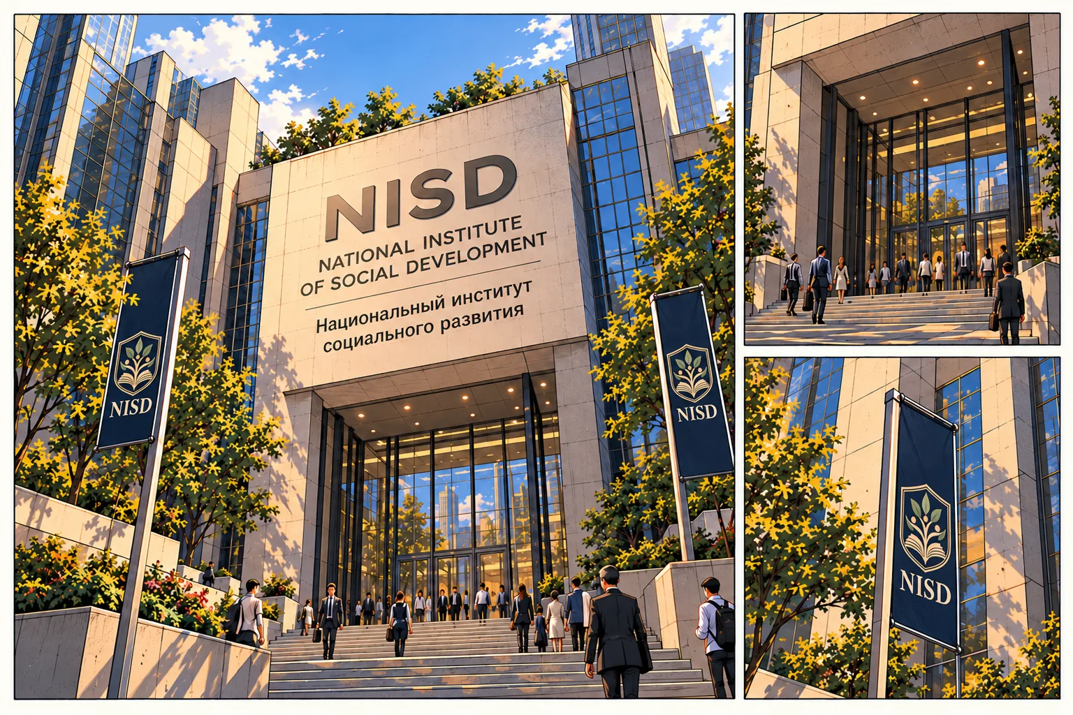 NISD: main entrance