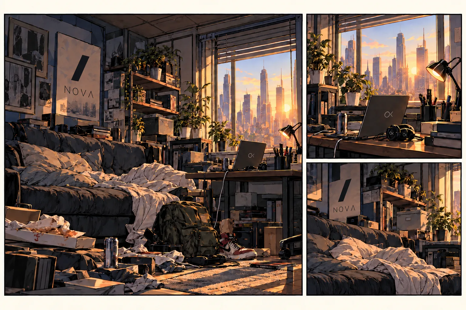 Mark’s room