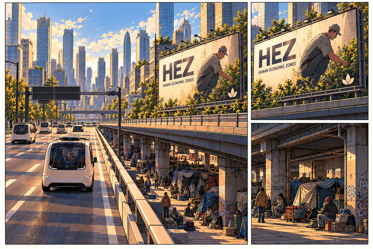 The overpass
